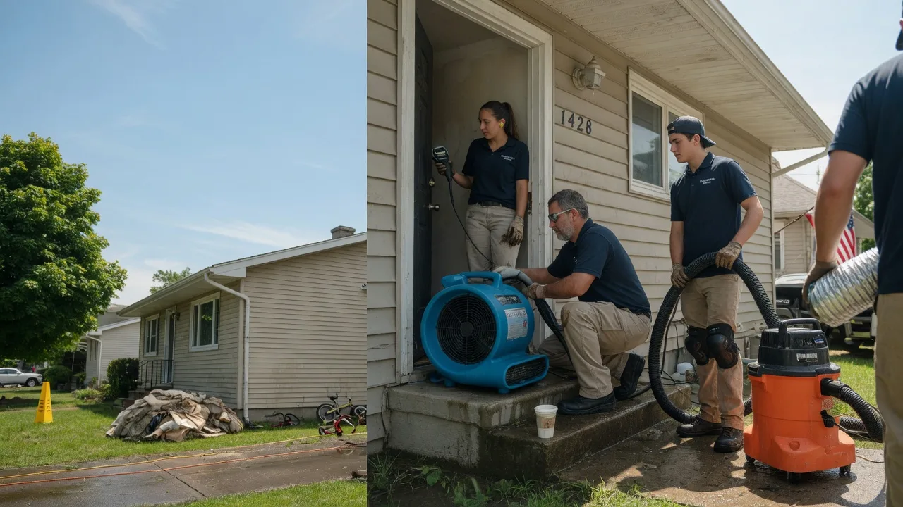 Water Damage Restoration in Half Way, MO near me